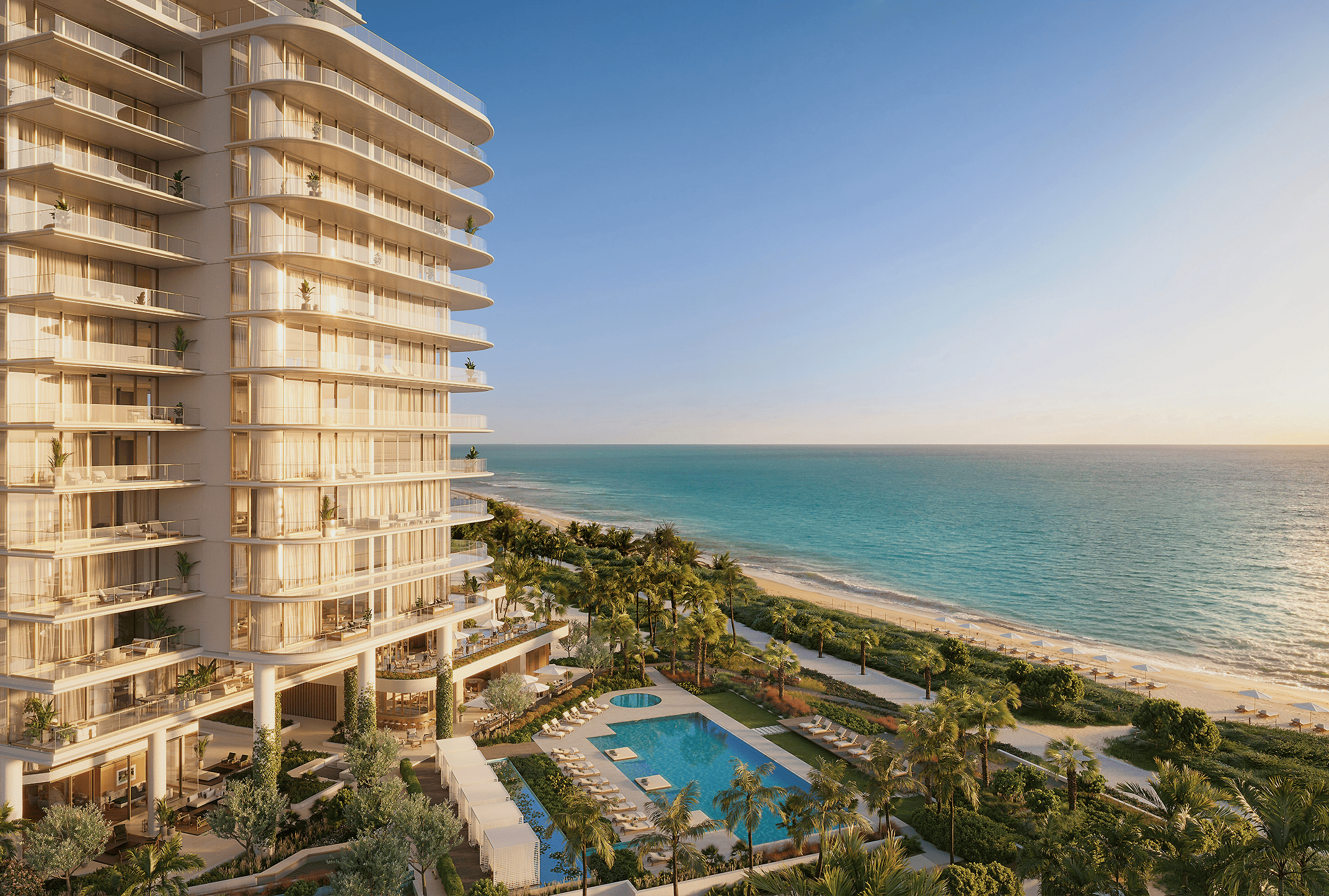 The Perigon Miami Beach con vista al mar