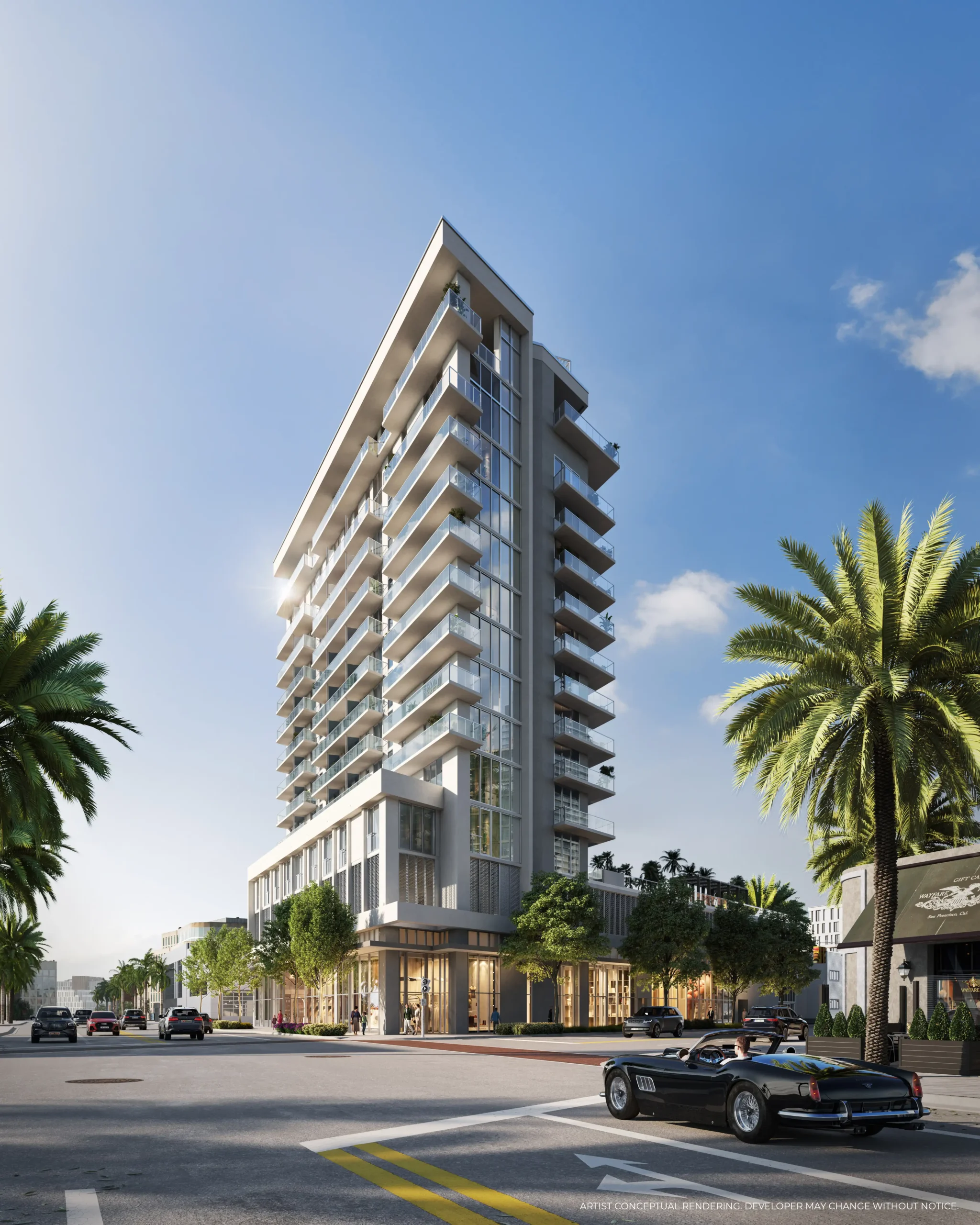 Fachada edificio Palma Residences Miami Beach