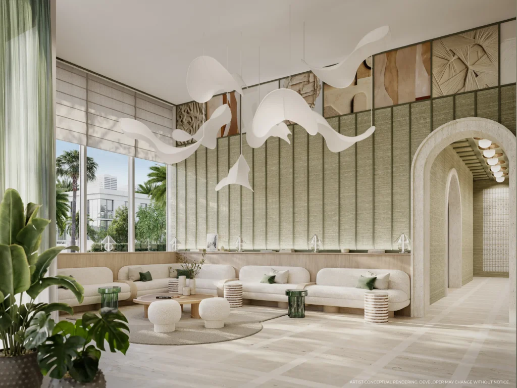 Espacios interiores de Palma Residences Miami Beach