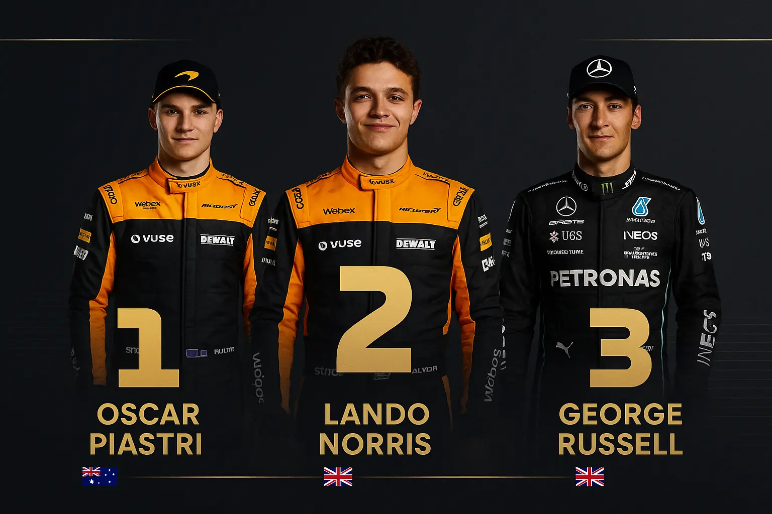 Ganadores del gran premio de la F1 en Miami 2025