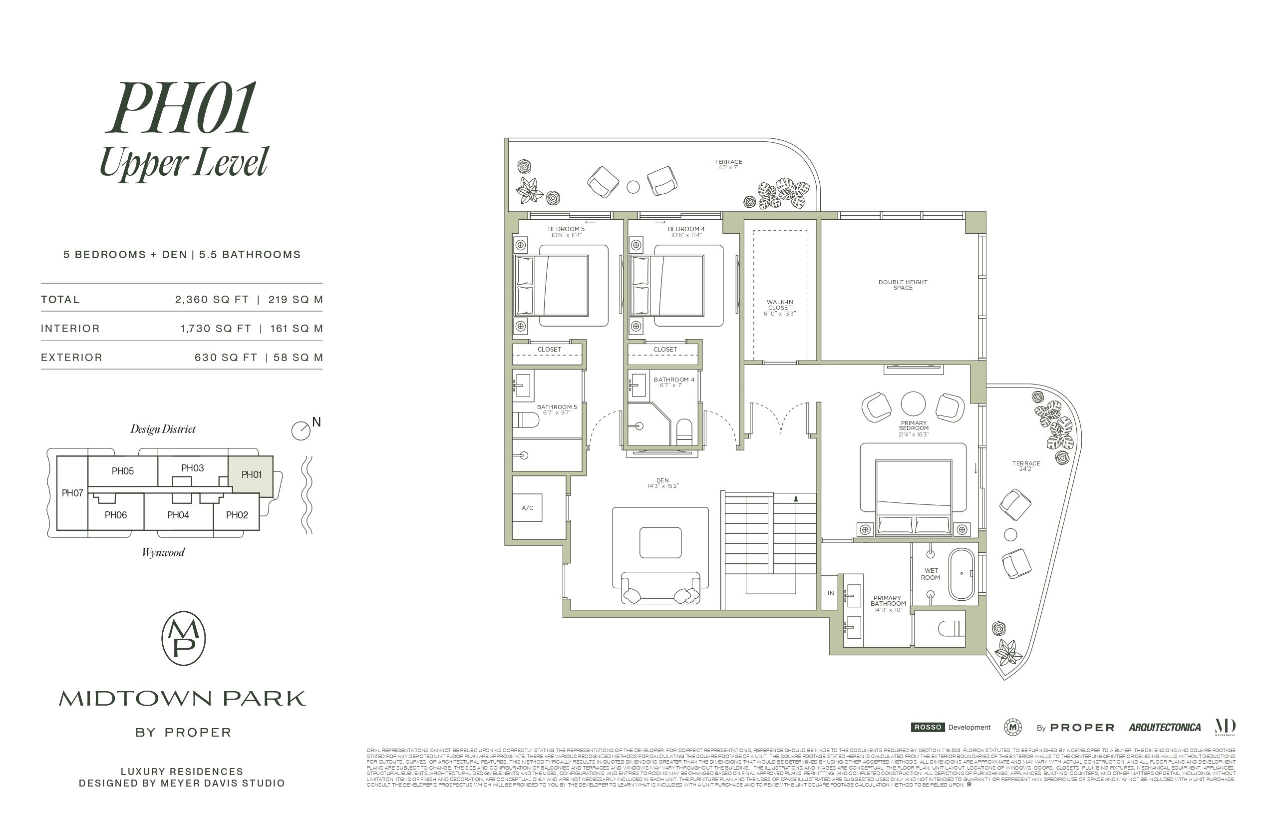 Planos del proyecto Midtown Park