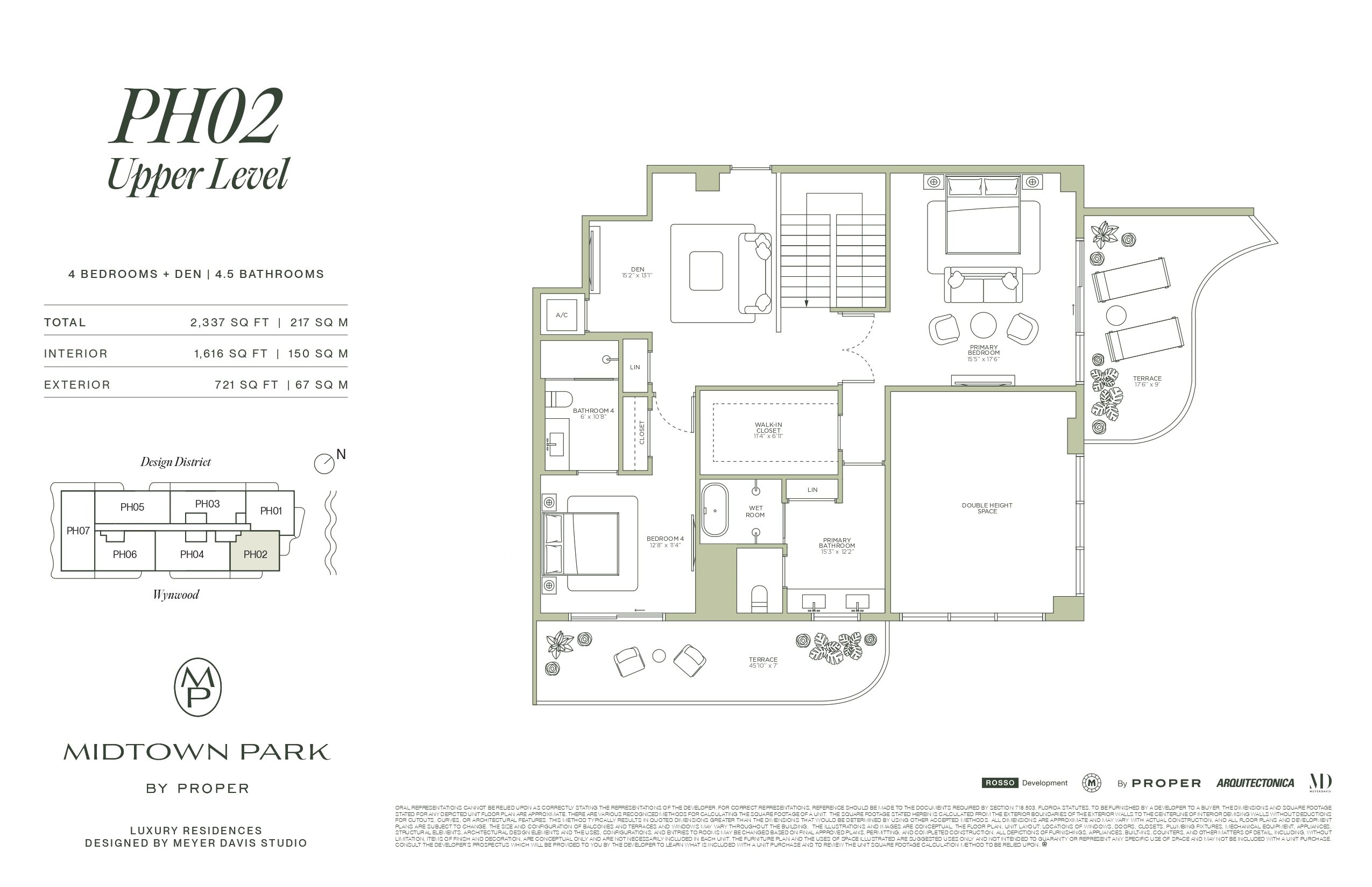 Planos del proyecto Midtown Park