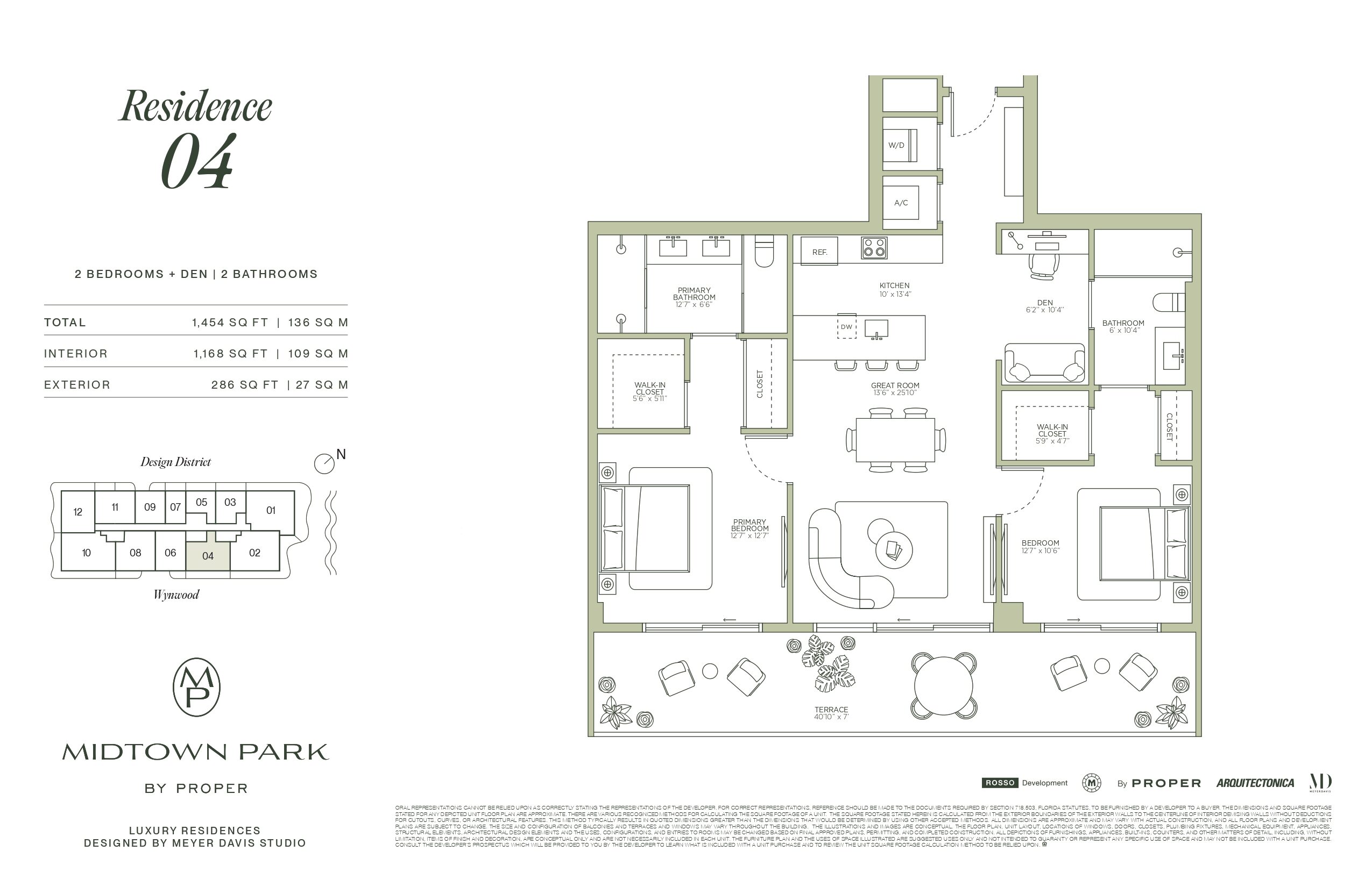 Planos del proyecto Midtown Park