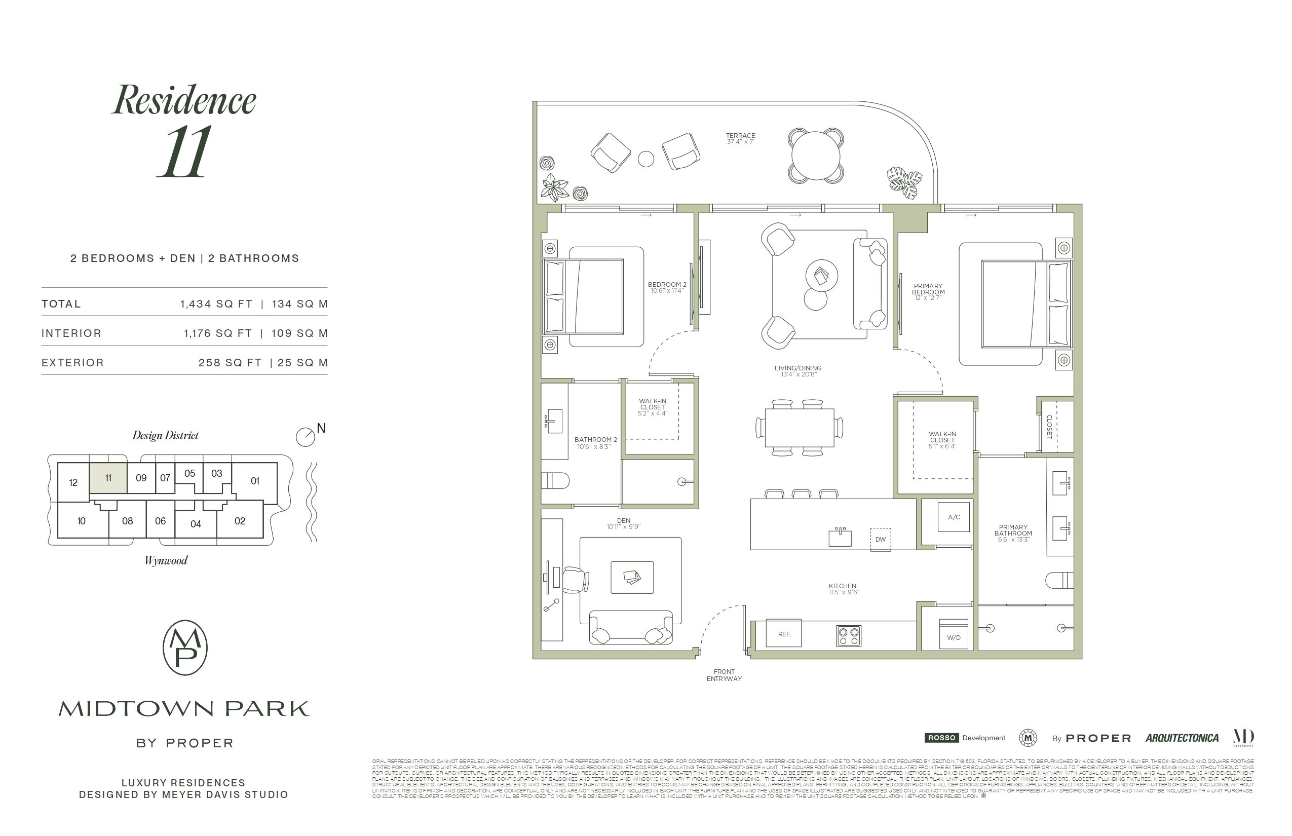 Planos del proyecto Midtown Park
