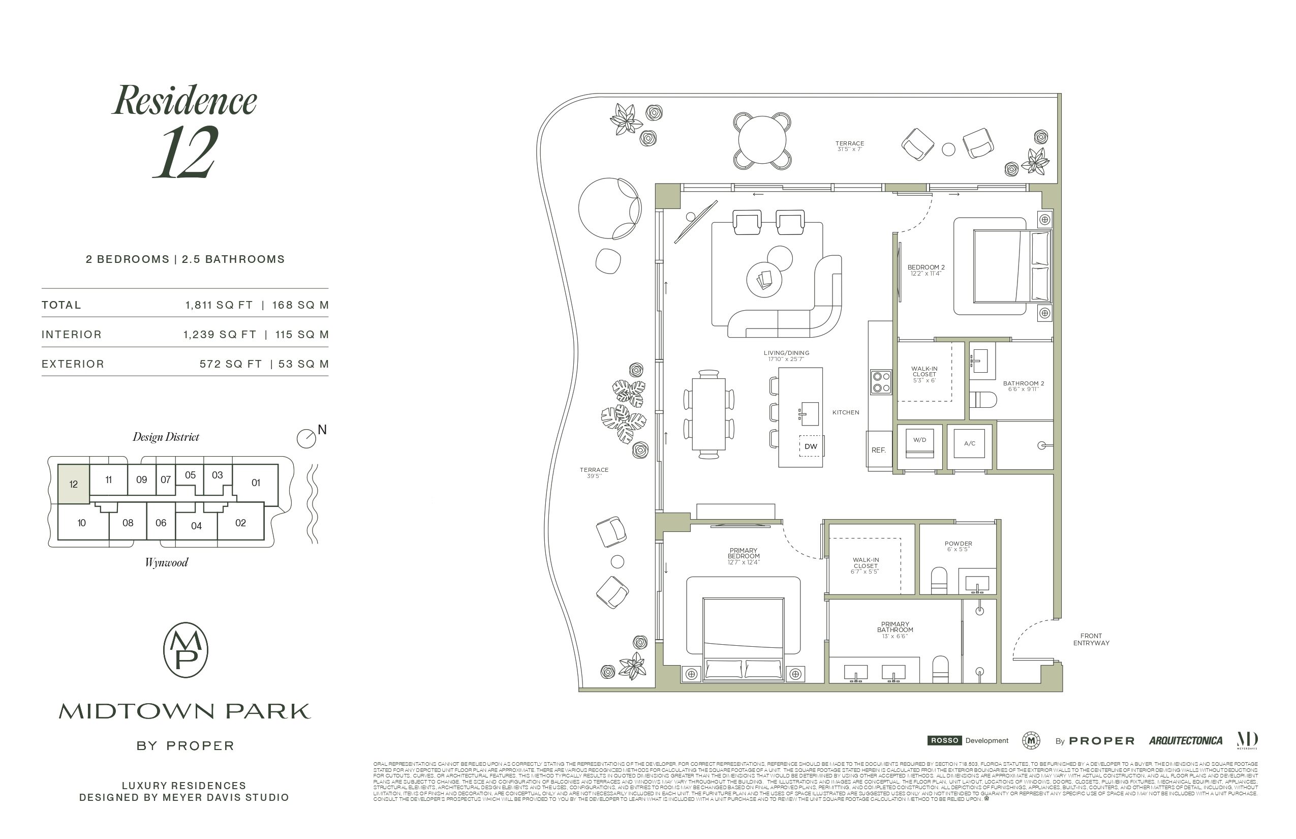 Planos del proyecto Midtown Park