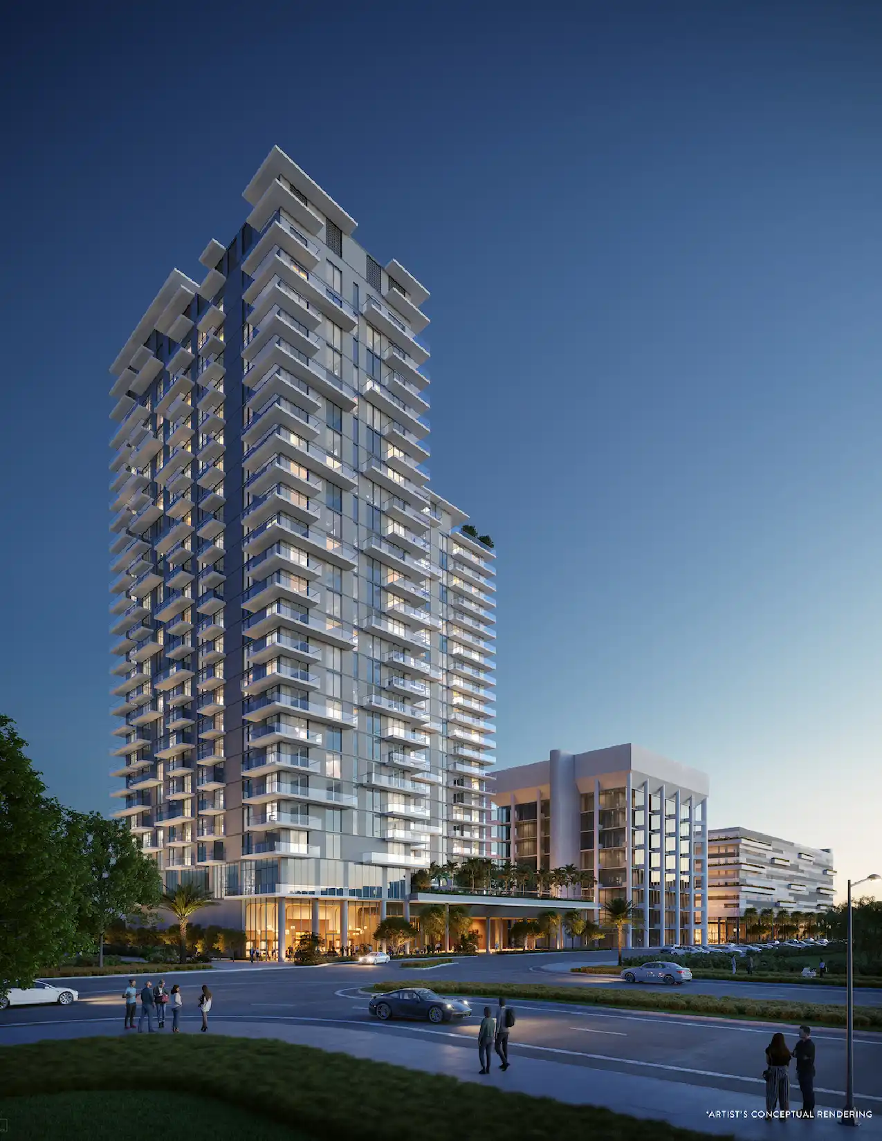 Vista exterior del proyecto Viceroy Aventura