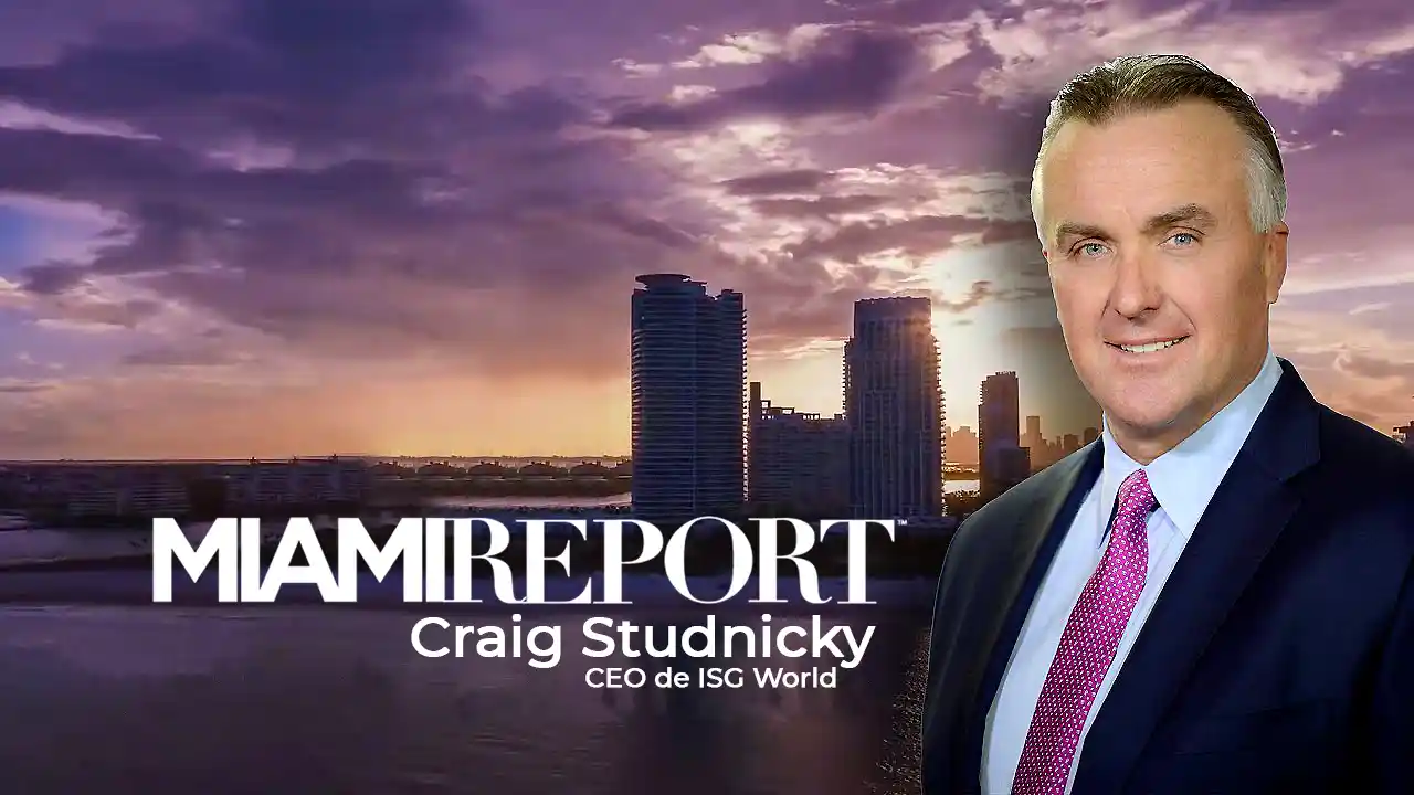 Craig Studnicky, CEO de ISG World y autor del “Miami Report”