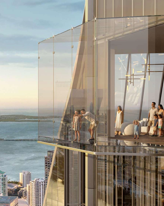 Plataforma de observación Delano Residences & Hotel Miami