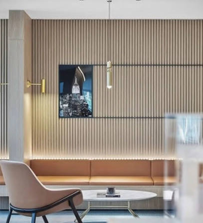 Diseño de espacios en el proyecto Cassia en Coral Gables