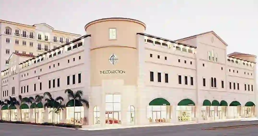 Retail de lujo y boutiques en Merrick Park.